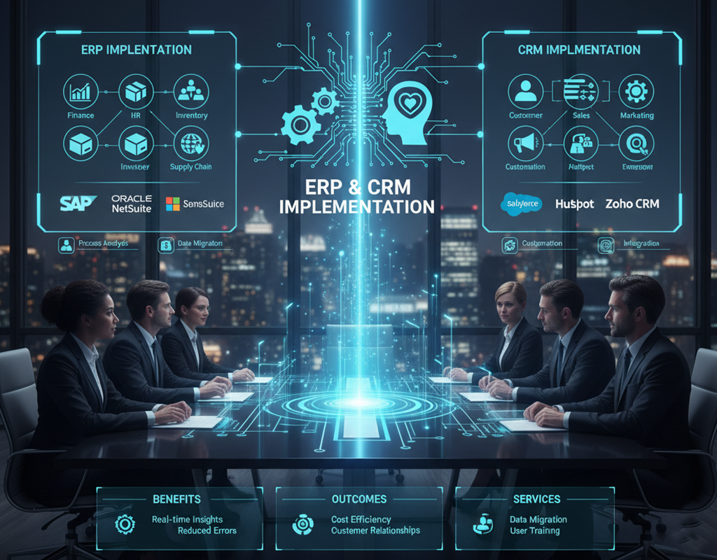 ERP & CRM Implementation